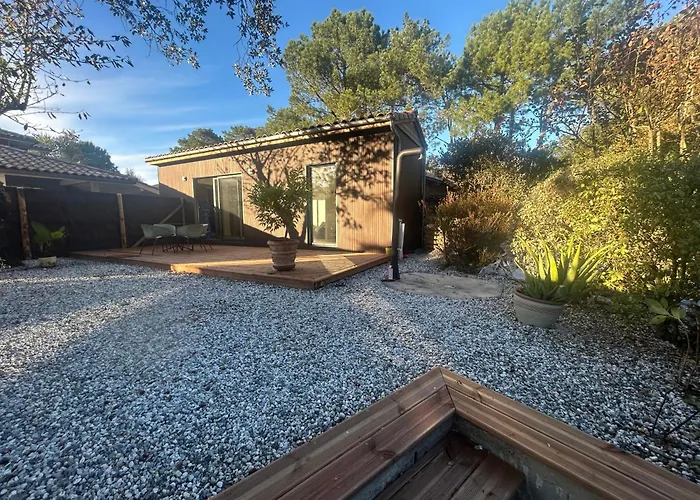 De Charme Entre Pins,golf Et Ocean Feriehus